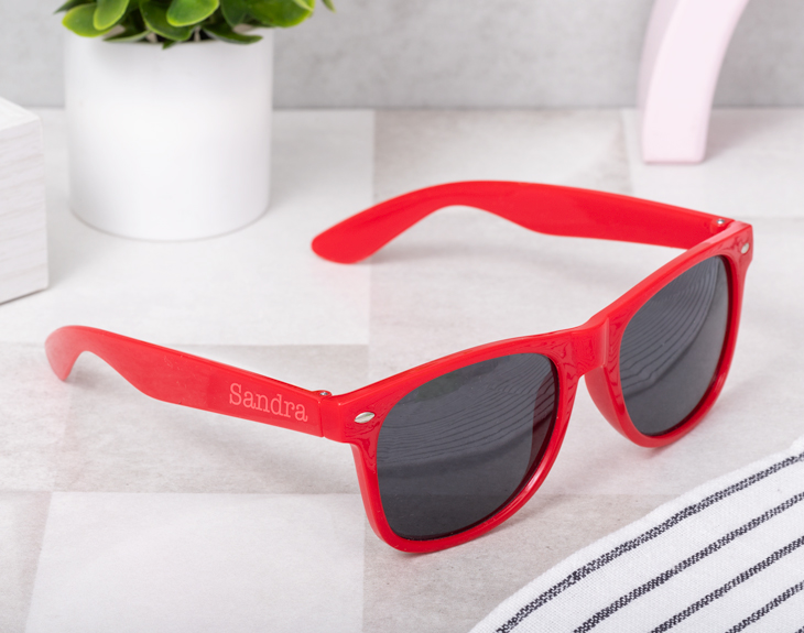 Gafas De Sol Personalizadas Classic Rojo