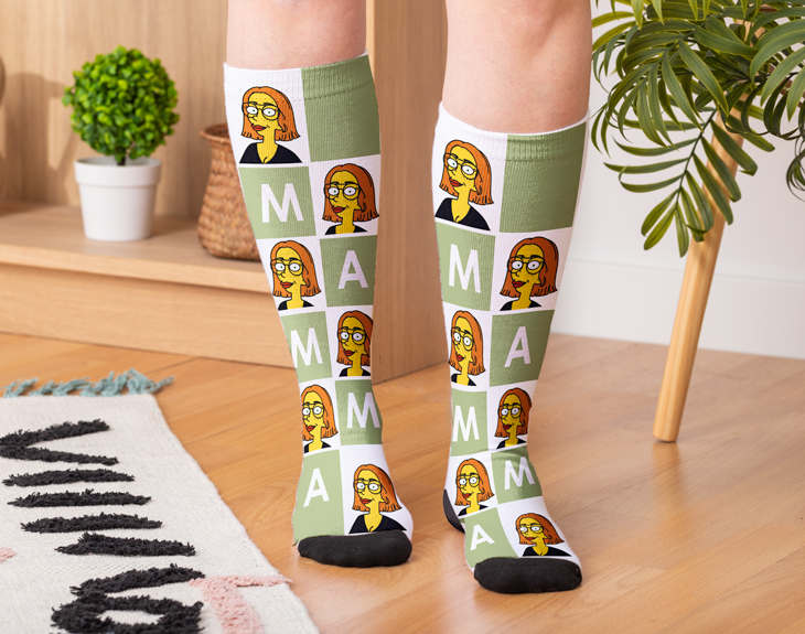 Calze Nere Personalizzate Per Sposo | Uomo Migliore, Papà - Foto 3