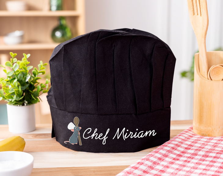 Customised chef hat "Ratatouille" Made In Gift