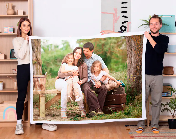 LolaPix Coperta Personalizzata Con Foto In Pile 280gr - Morbida, Anti-pilling, Orlo Cucito - Regalo Originale - Dimensioni 100x80 Cm O 165x105 Cm