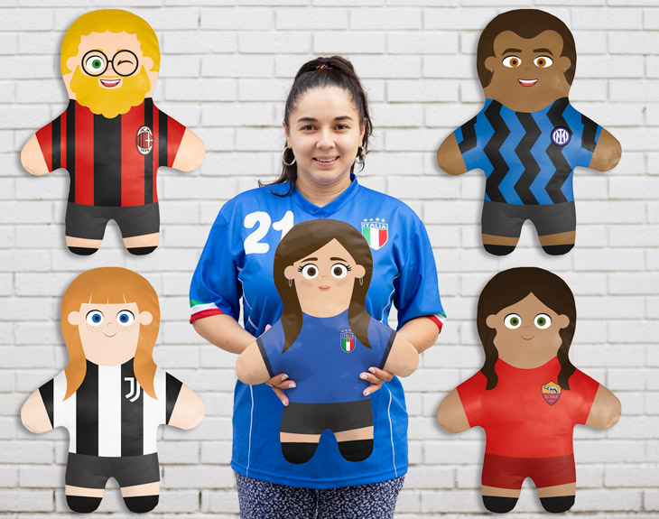 Portamonete Calcio Portafoglio Per Bambini Personalizzabile – Tema Calcio, Pieghevole, Con Tasche Per Carte E Monete Portafoglio Inter Bambino - 8