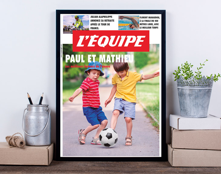 Lequipe Page De Garde www.madeingift.com